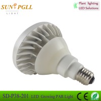 Grow Lights Item Type and Pure White Color Temperature(CCT)45W PAR38 LED Grow Light